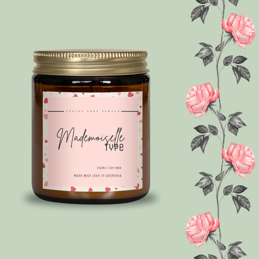 Mademoiselle Type - 250ml Soy Candle