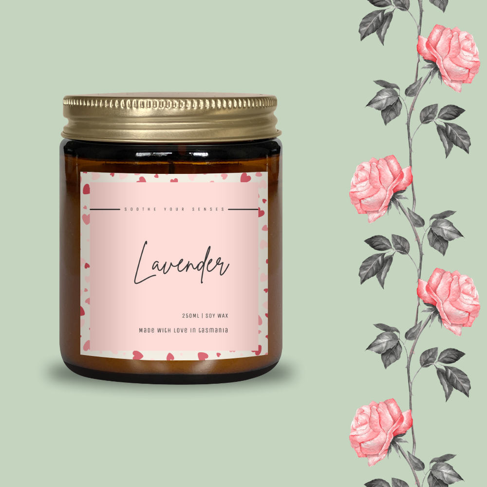 Lavender - 250ml Soy Candle