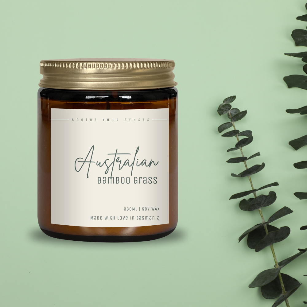 Australian Bamboo Grass - Soy Candle