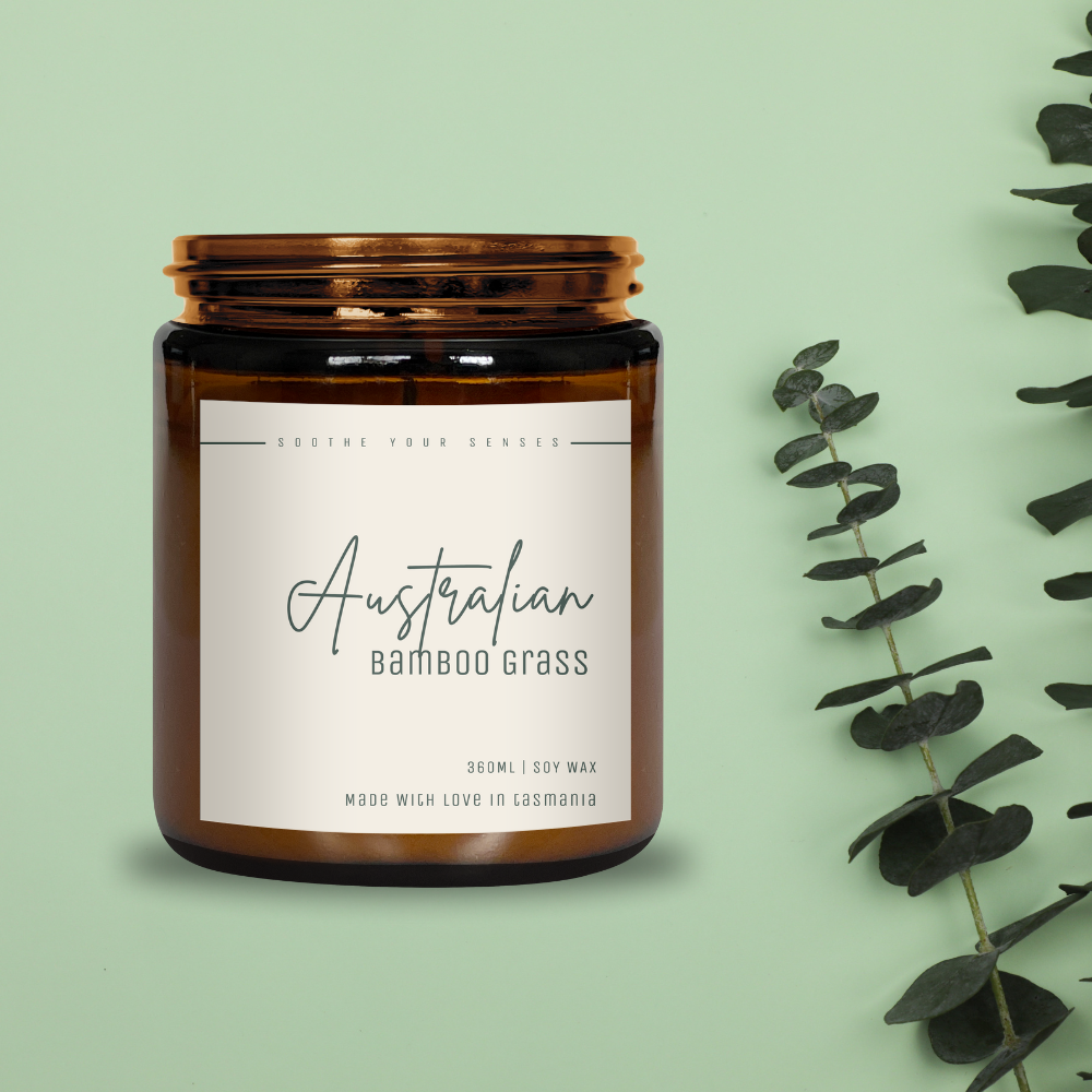 Australian Bamboo Grass - Soy Candle