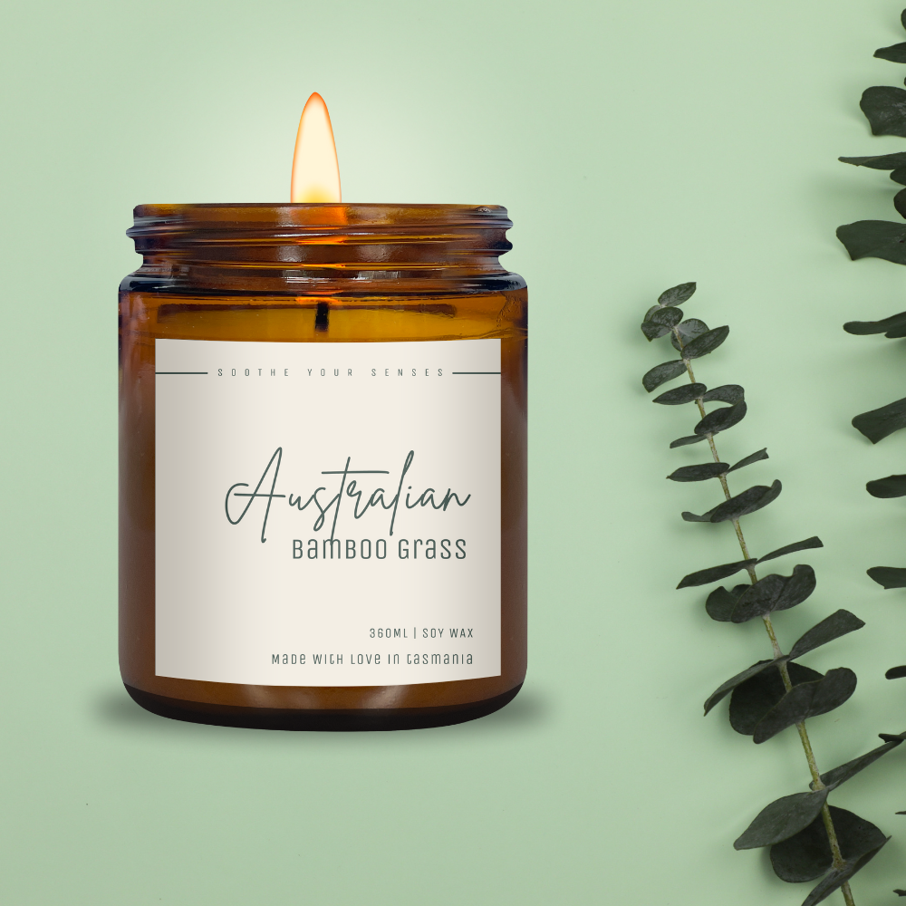 Australian Bamboo Grass - Soy Candle