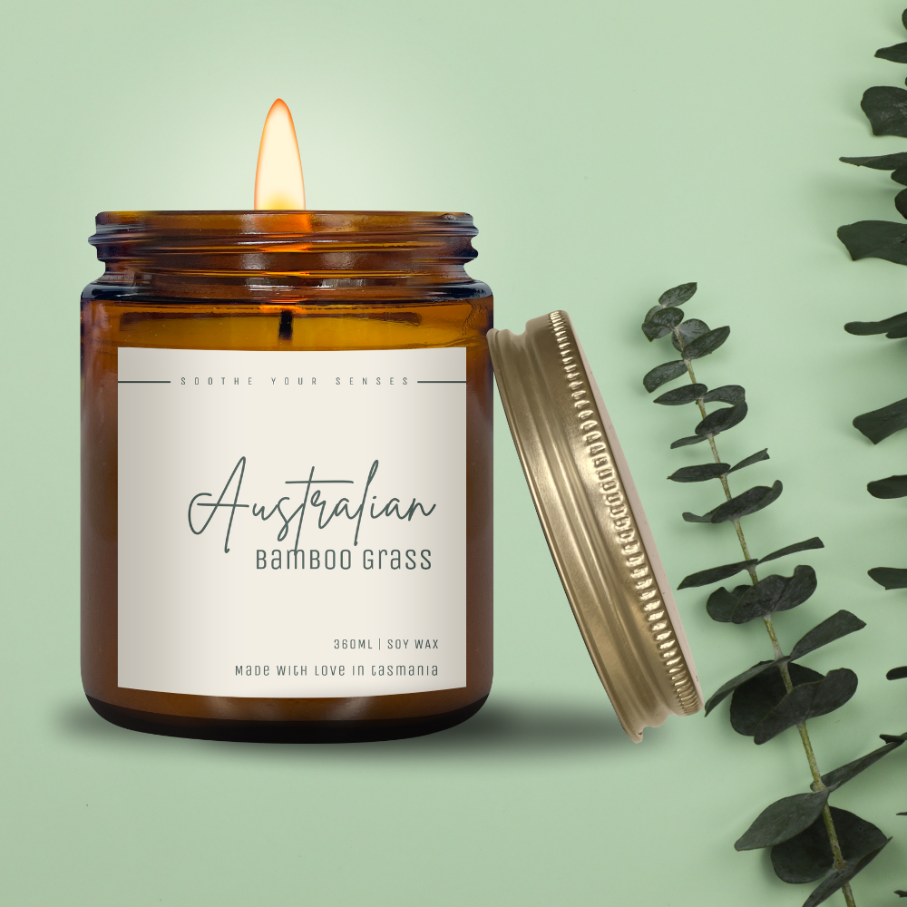 Australian Bamboo Grass - Soy Candle